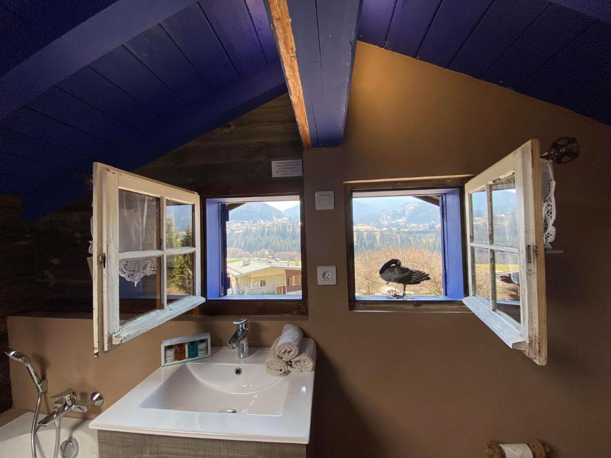 Micro-Lodge, Le Petit Nid D'Amour Montriond Exteriér fotografie