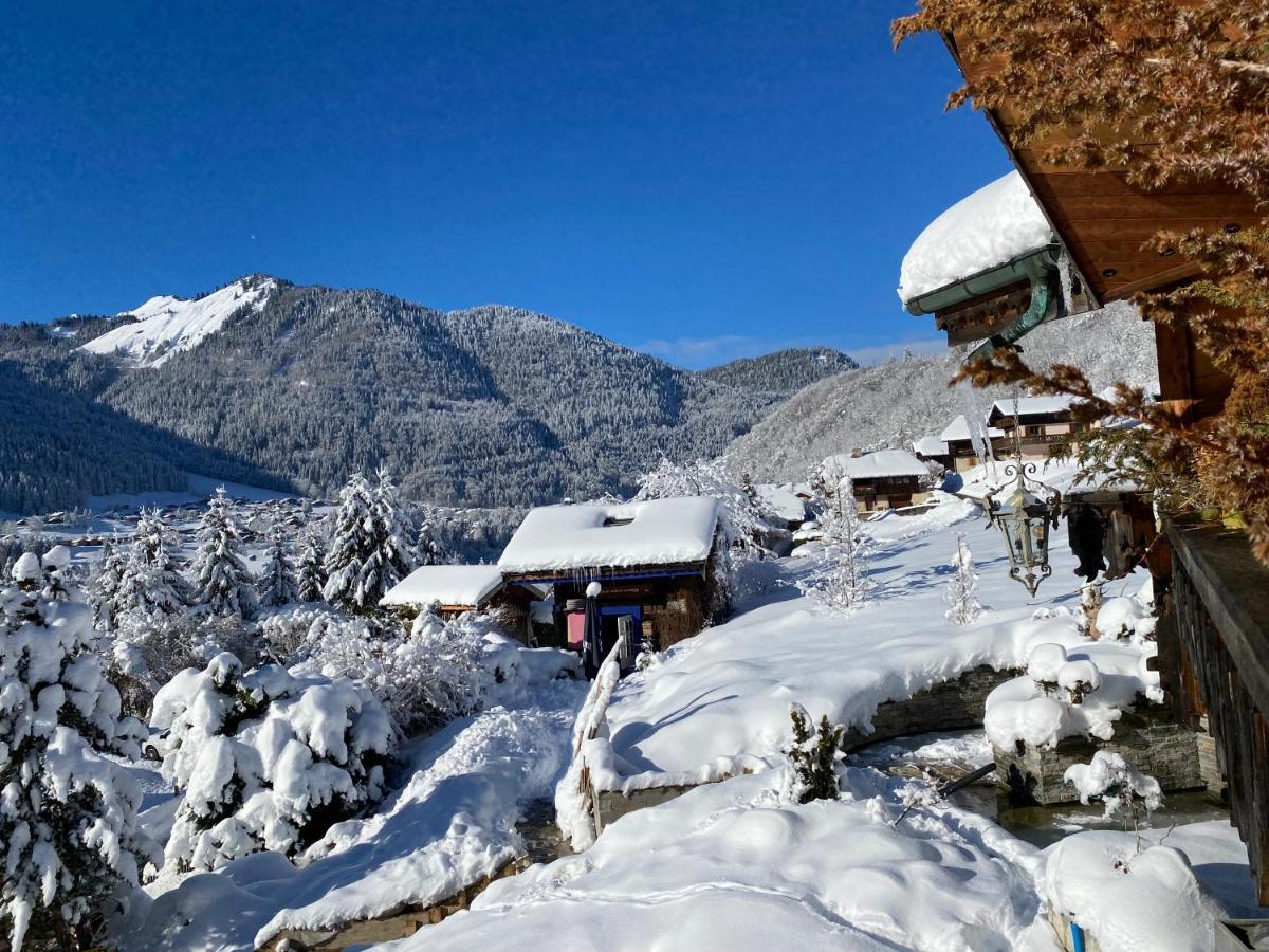 Micro-Lodge, Le Petit Nid D'Amour Montriond Exteriér fotografie