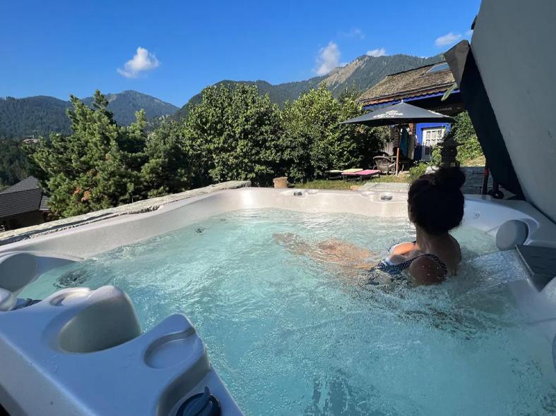 Micro-Lodge, Le Petit Nid D'Amour Montriond Exteriér fotografie