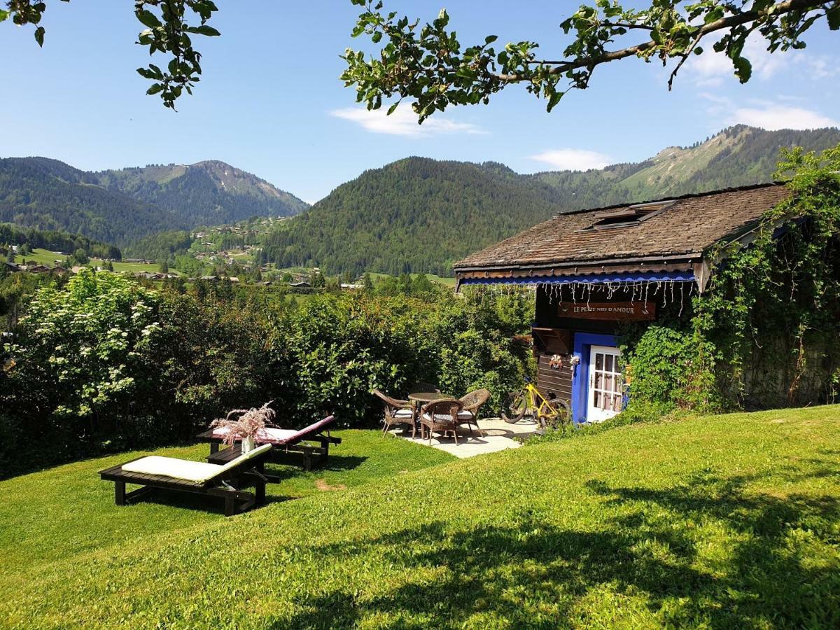 Micro-Lodge, Le Petit Nid D'Amour Montriond Exteriér fotografie