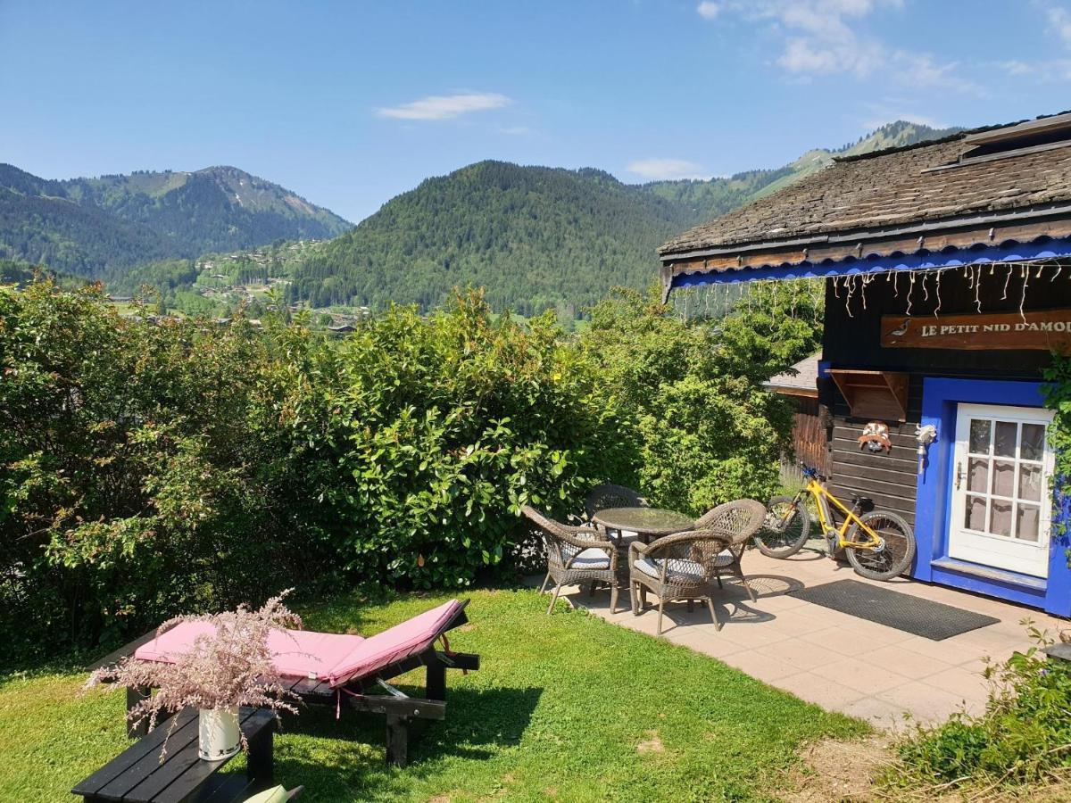 Micro-Lodge, Le Petit Nid D'Amour Montriond Exteriér fotografie